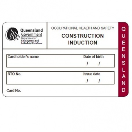 White Card Course Cpccwhs1001 Prepare To Work Safely In The ...